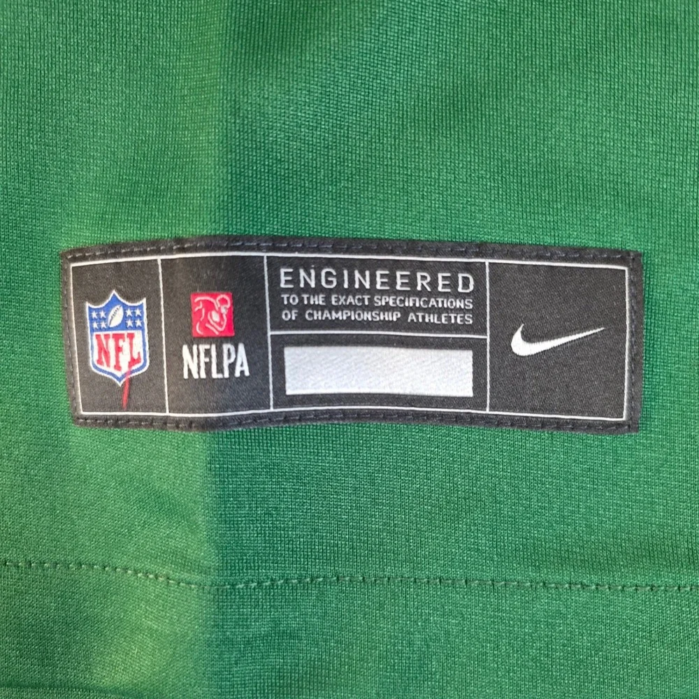 Nike Sauce Gardner Jersey Mens Large Green New York Jets NFL Football 1 New